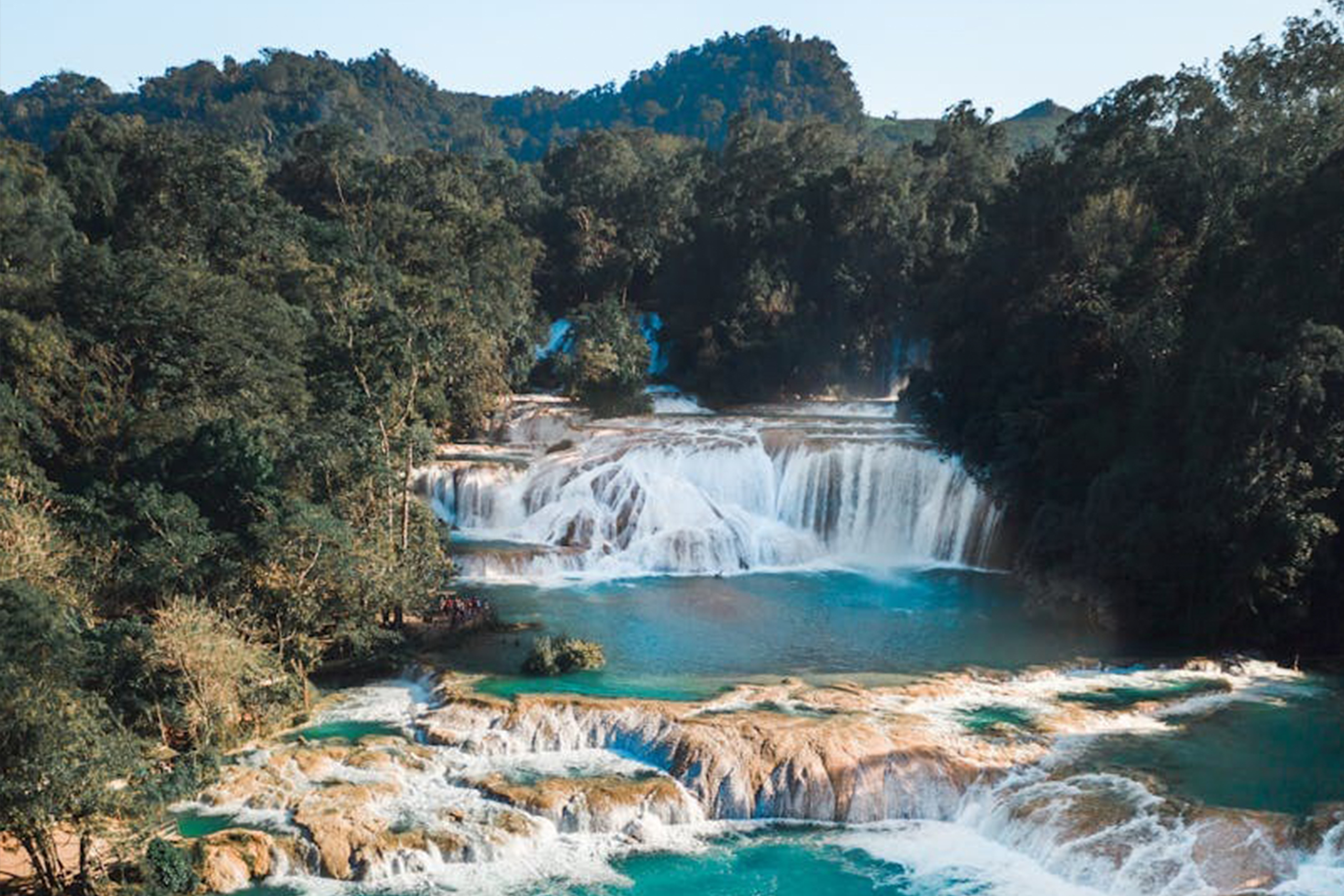 Mexico Falls landscape image